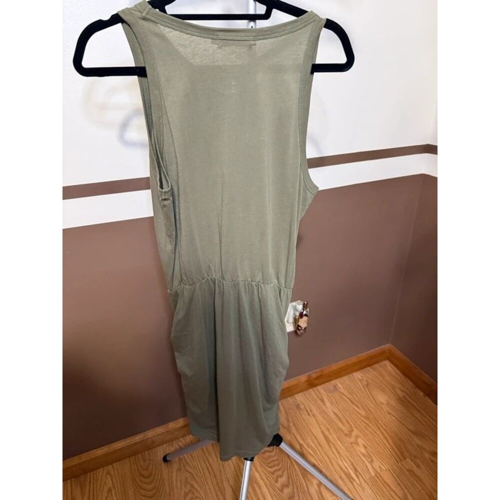 n:philanthropy Olive Green Sleeveless Romper - Size L NWT